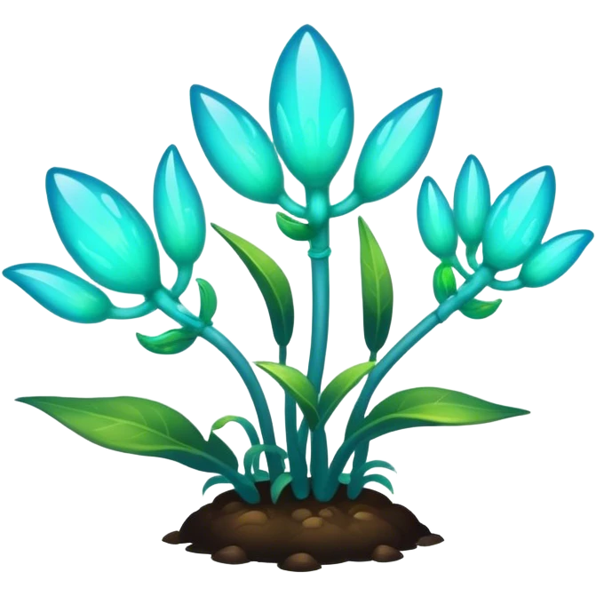 bioluminescent  emoji