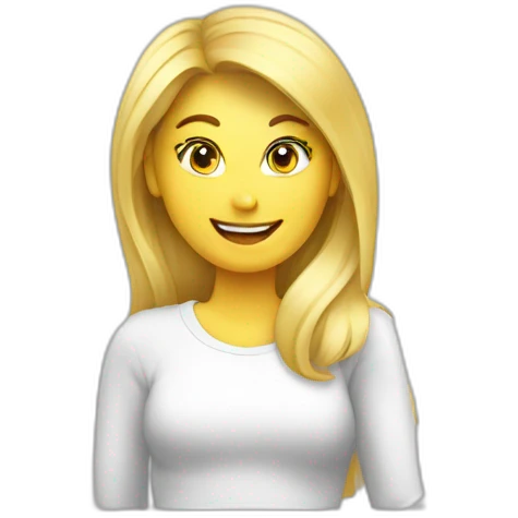 Blond woman-thumb up emoji