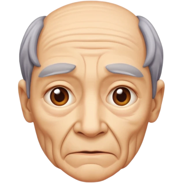 create a ugly person emoji