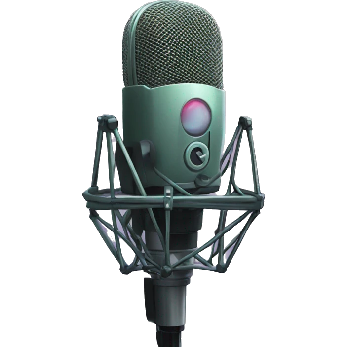 crypto with podcast microphone emoji