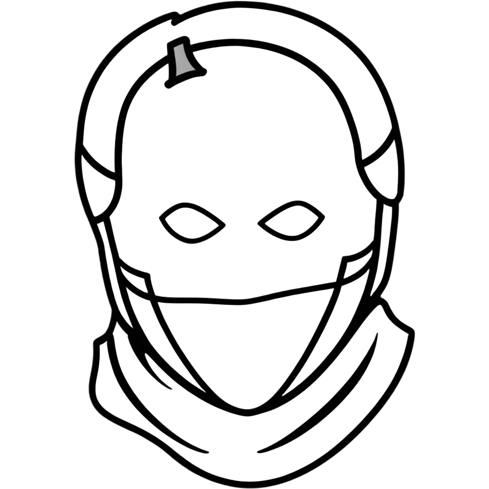 Alex the Terrible with mask emoji