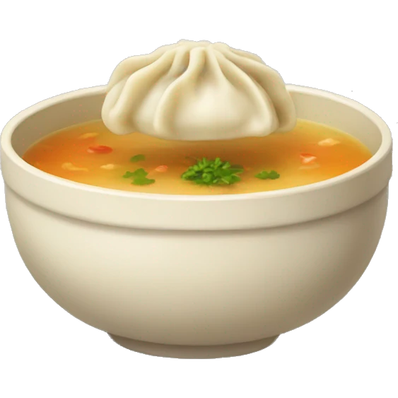 soup dumpling emoji