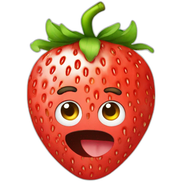 Strawberrie emoji
