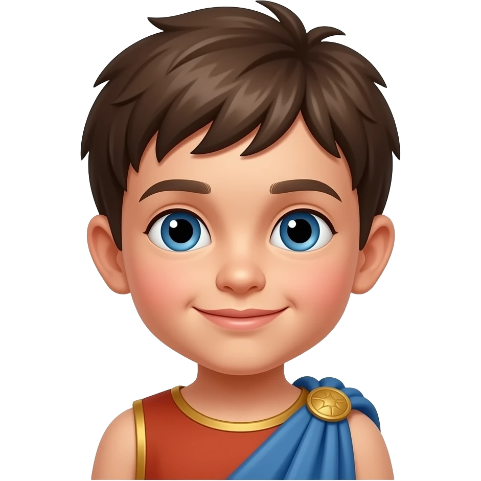 Ancient Greek child emoji