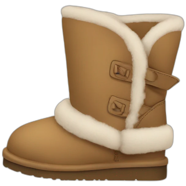 low ugg shoes emoji