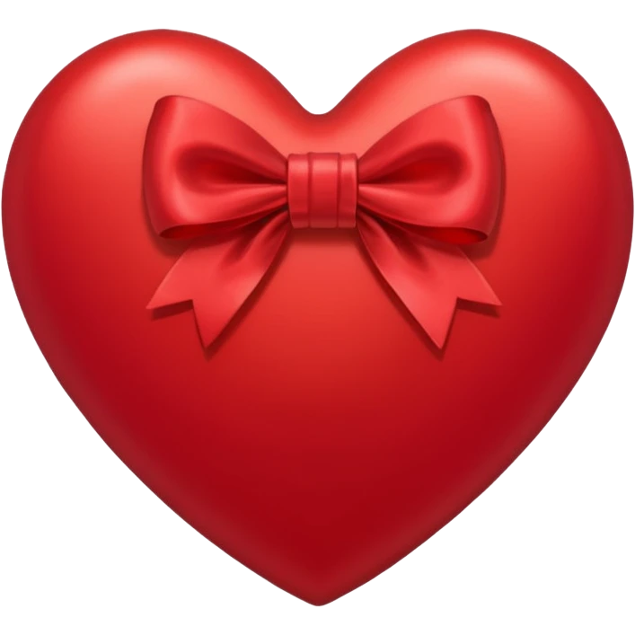 heart with bow emoji