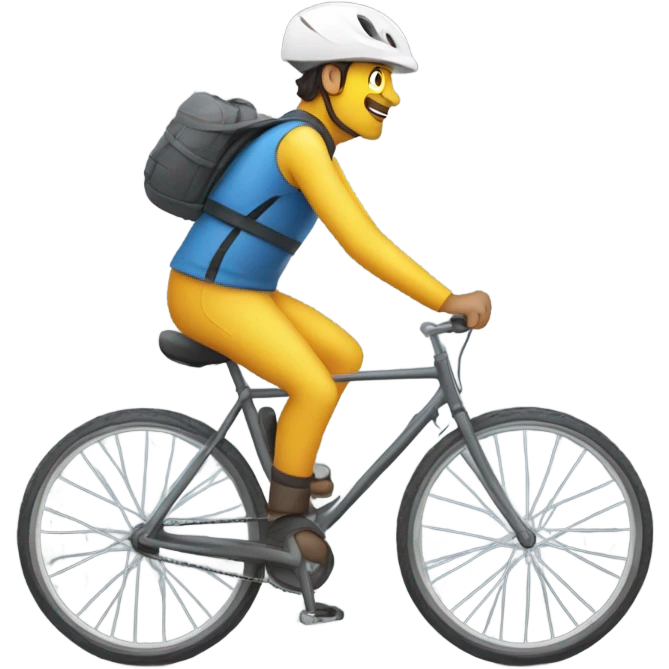 riding a bike emoji