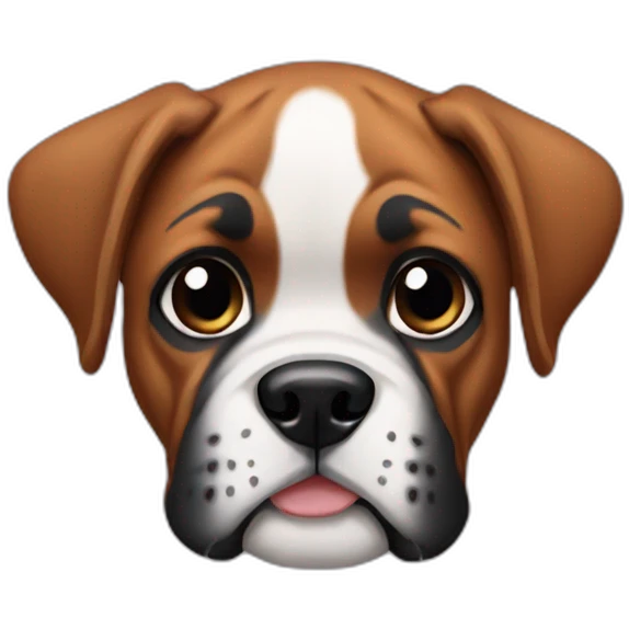 boxer dog puppy emoji