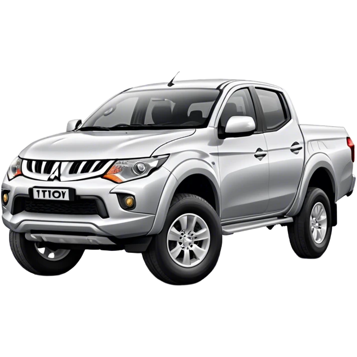 Mitsubishi Triton - Mitsubishi (Model Year: 2023) (Iconic colour: Silver) emoji