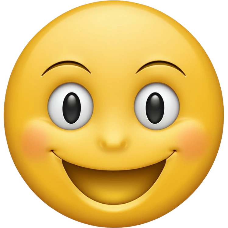 V shaped smiley face emoji