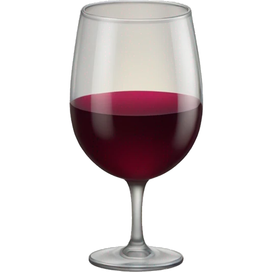 Wine cup emoji
