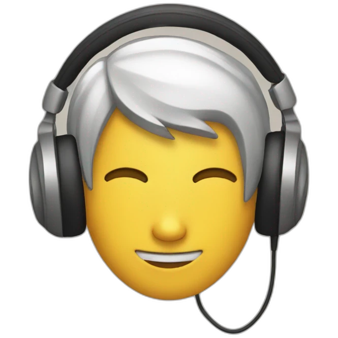 listen-to-music emoji