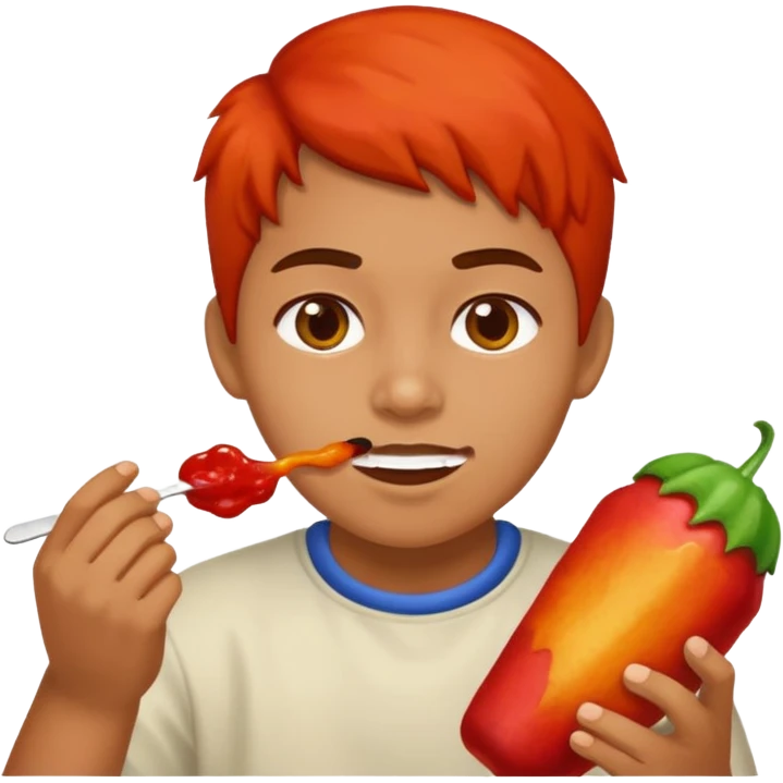 Teorodo con un chamoy emoji