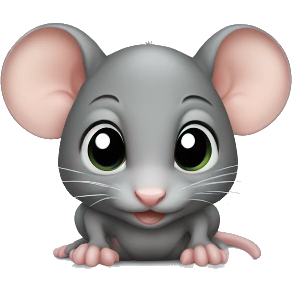 Small rat baby emoji
