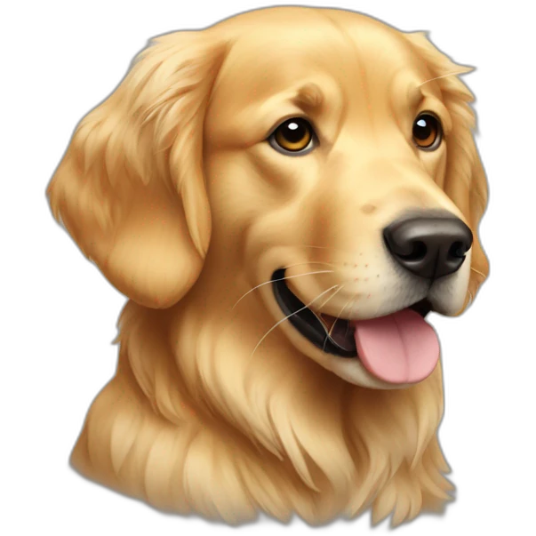 Golden retriever emoji