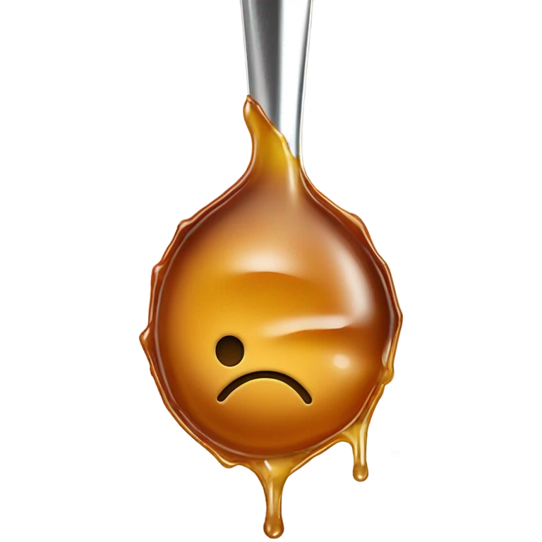 Maple syrup dripping  emoji