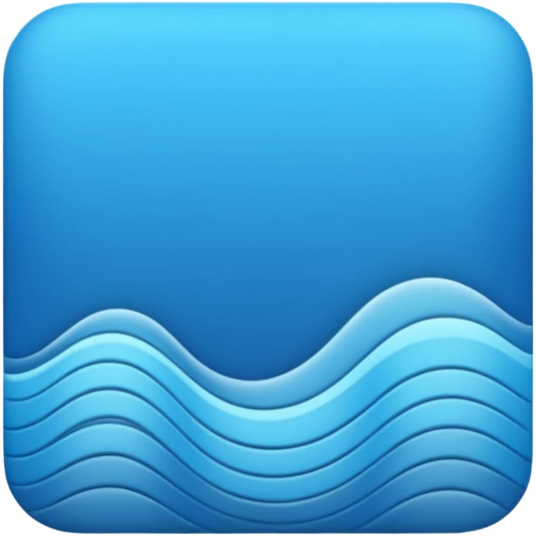 screen with simple sound waves emoji
