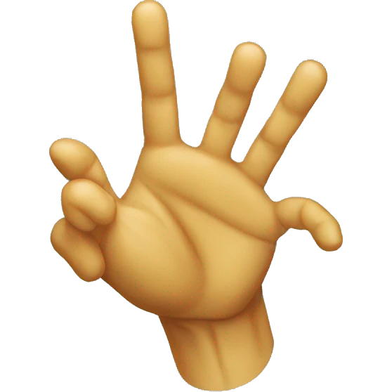 Michelangelo Creation hand   emoji