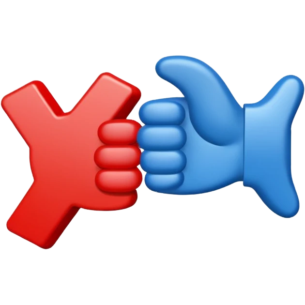  Boom signblue (#00A3E0) and red (#F9423A) emoji