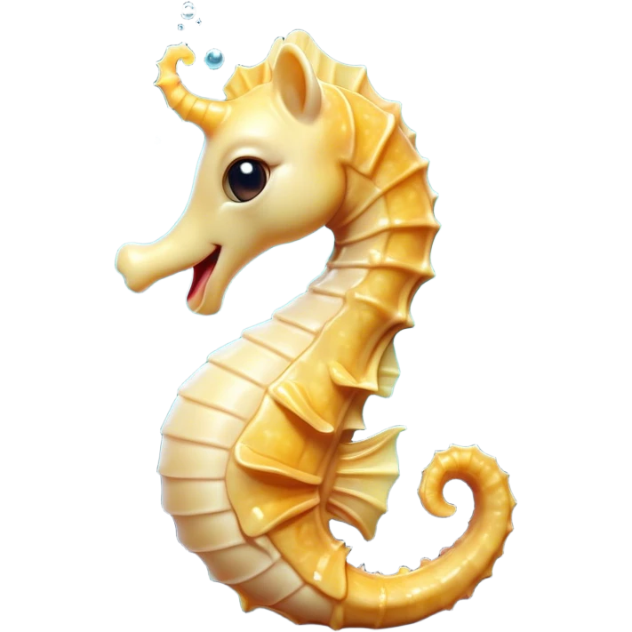 Cinematic Cute Yawning Sea Horse Portrait Emoji, Head tilted slightly with a dramatic, wide-open yawn, showcasing a petite, elegantly curved seahorse with a softly drooping tail and sleepy, half-closed eyes, Simplified yet irresistibly adorable features, highly detailed, glowing with a soft, cozy aquatic glow, high shine, relaxed yet expressive, stylized with a dash of whimsical marine charm, soft glowing outline, capturing the essence of a drowsy yet affectionate seahorse that appears ready to stretch out for a nap! emoji