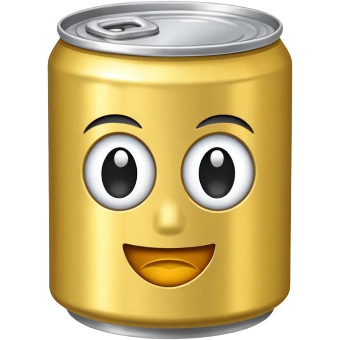a flat can emoji