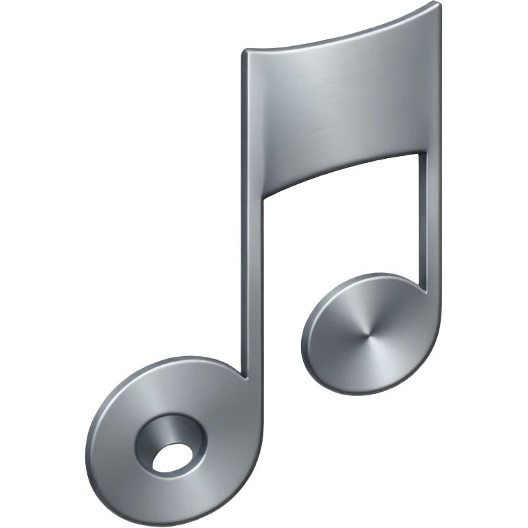 mac os music note metal mute sound emoji