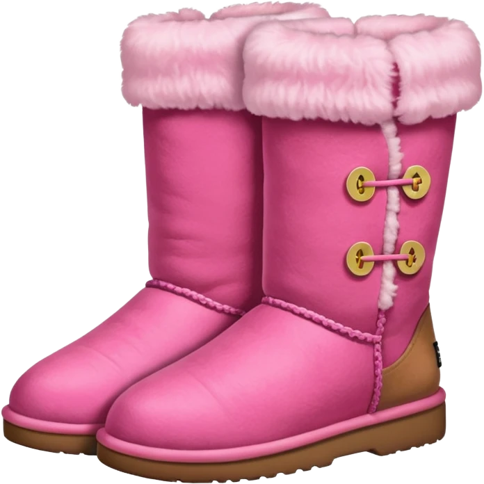 pink ugg emoji