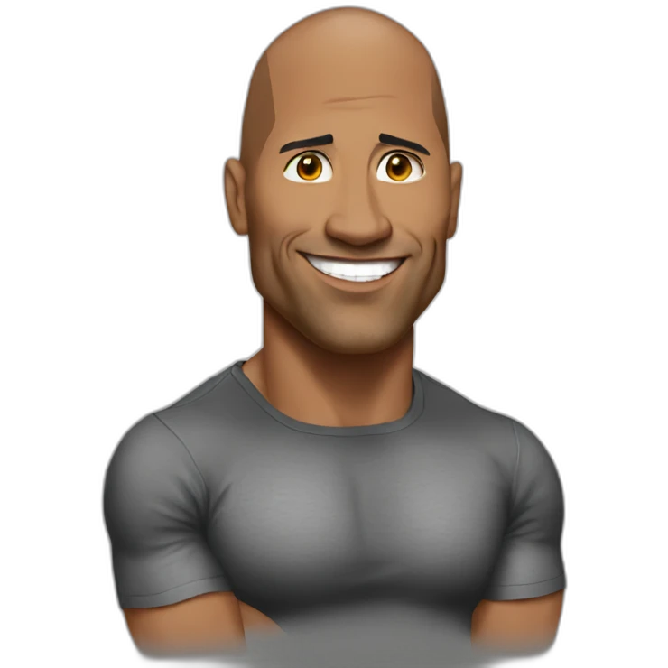The rock emoji