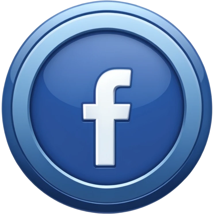 représente le célèbre badge de certification Facebook emoji