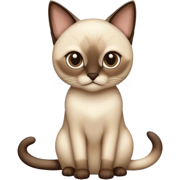 Siamese cat  emoji
