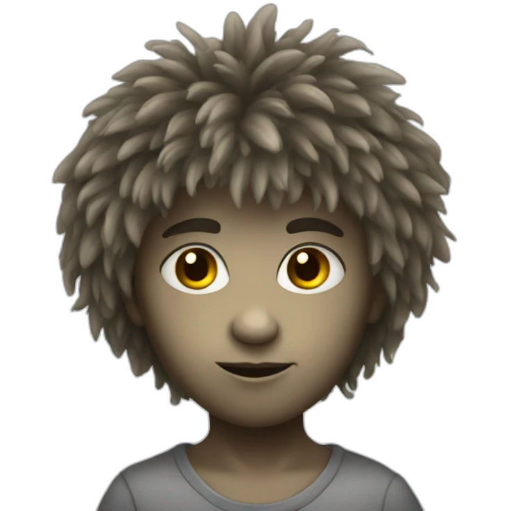 hairy alien child emoji