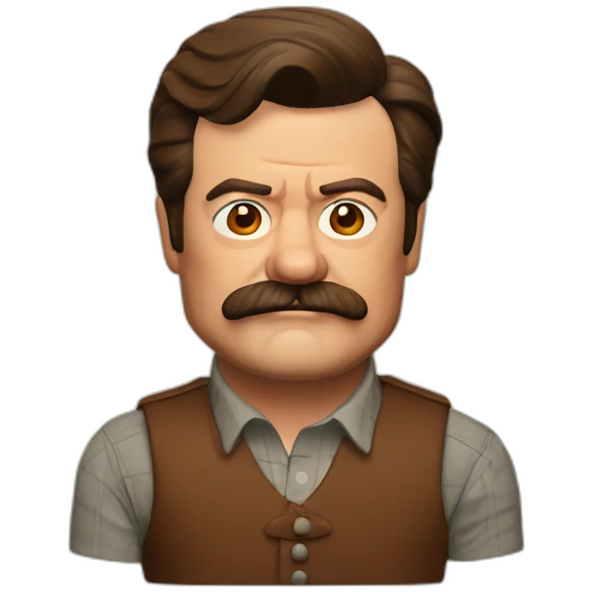 ron swanson whiskey emoji
