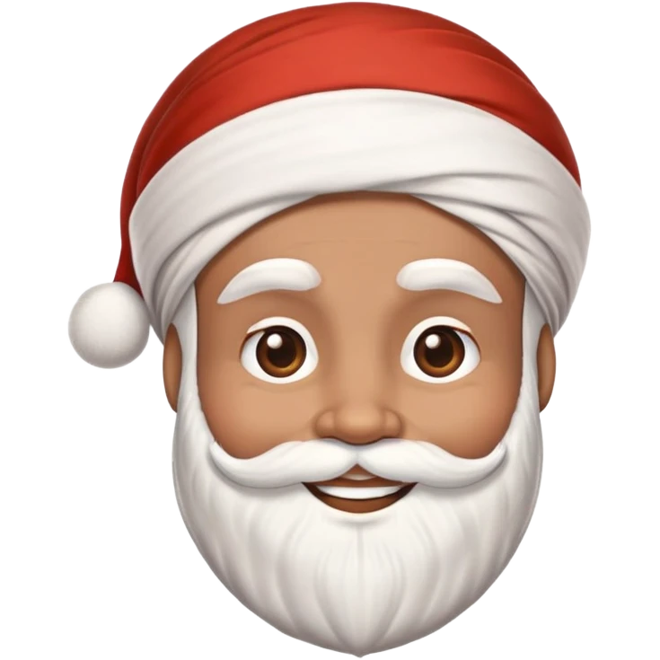 brown santa with turban emoji
