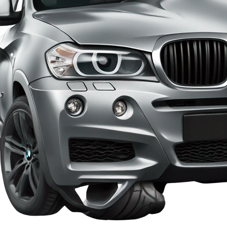 black BMW x3 Msport emoji