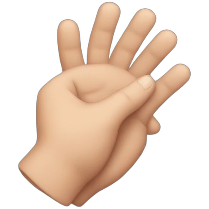 hands holding something emoji