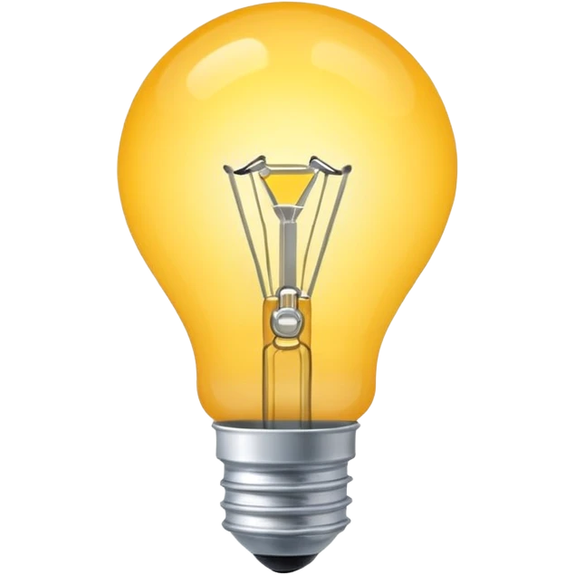  The Light Bulb (Ideation & Discovery) emoji