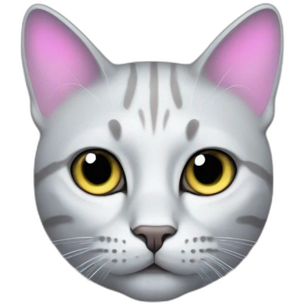 holographic cat emoji