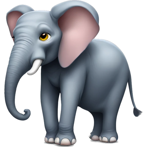 elephant with cats legs and arms  emoji