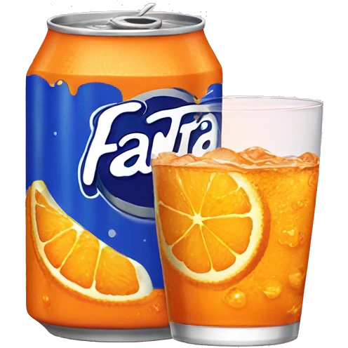fanta drink emoji