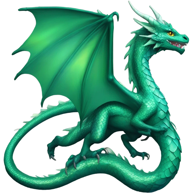 Female dragon  emoji