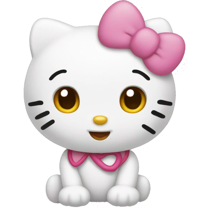 Hello kitty emoji