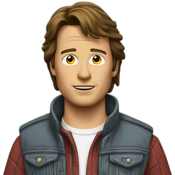 marty mcfly emoji