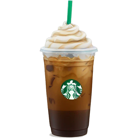 Starbucks iced coffee emoji