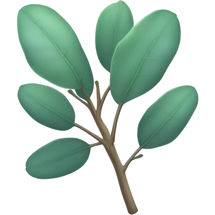Eucalyptus branch emoji