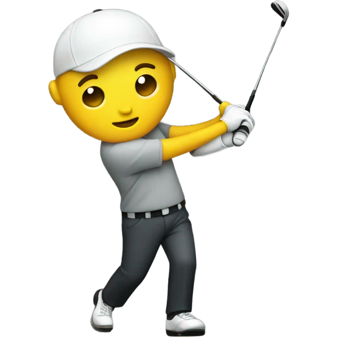 Golf swing  emoji