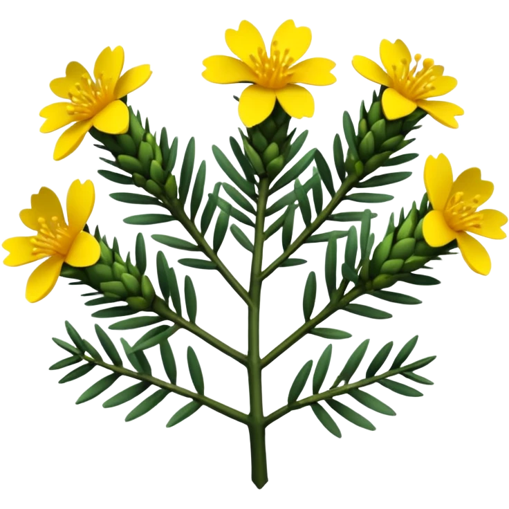 Black gorse emoji
