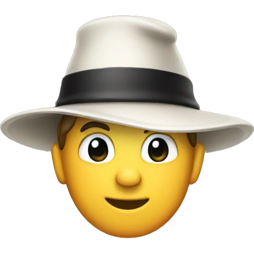 pilgrim hat emoji