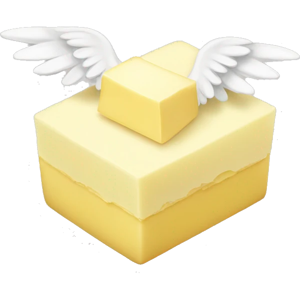 butter with white wings emoji
