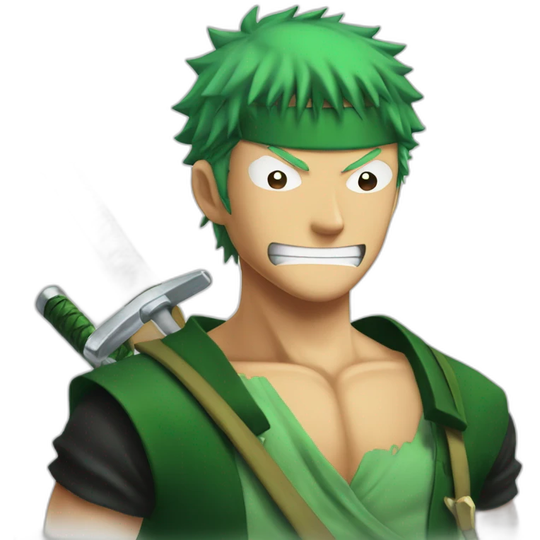Roronoa zoro emoji