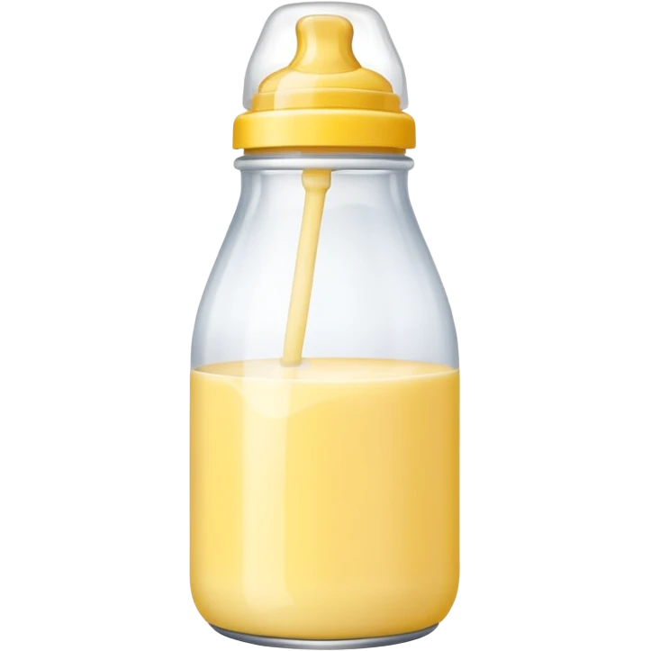 baby Milk bottle yellow emoji